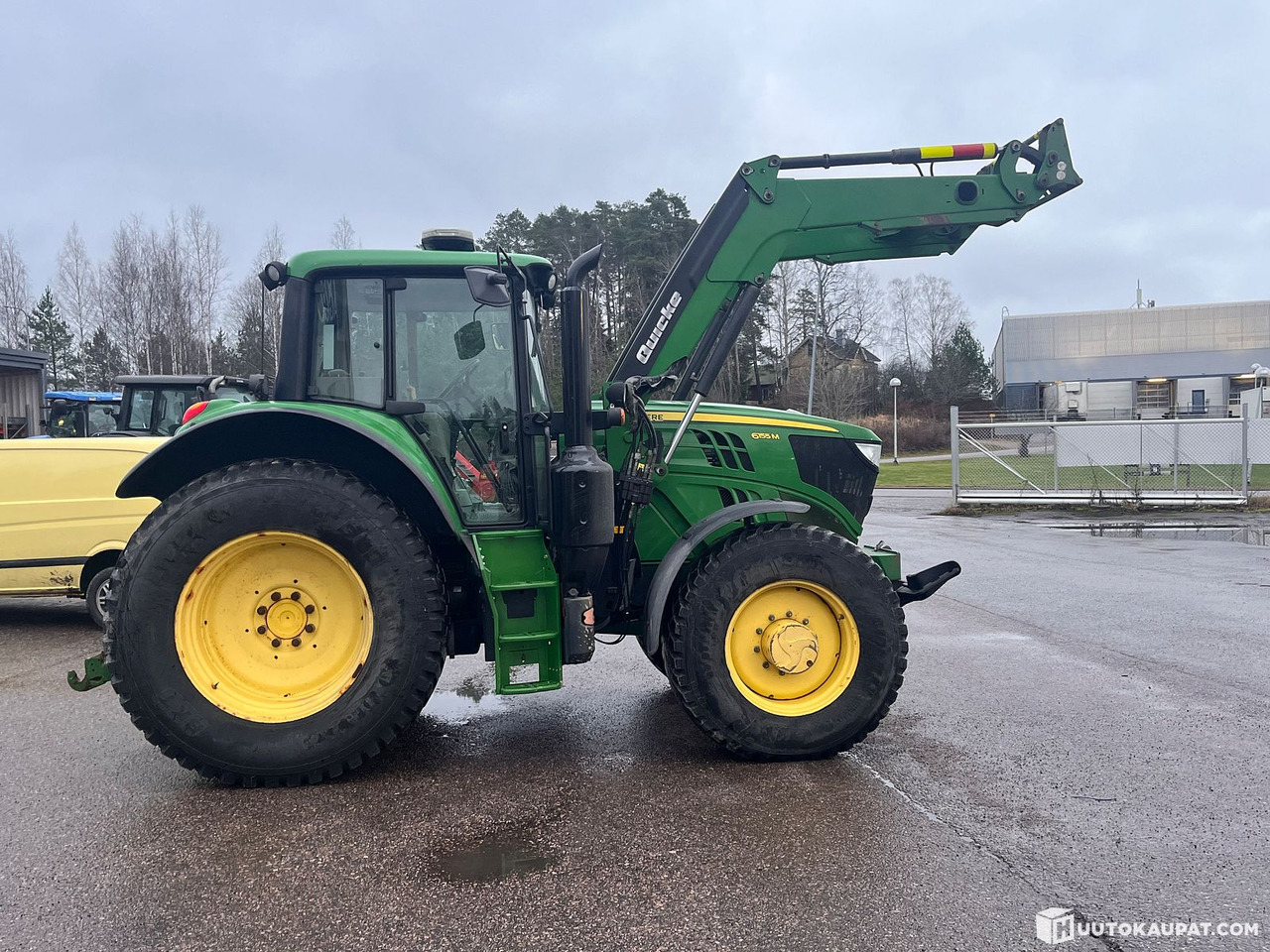 John Deere 6155M AutoQuad+ tractor with loader, 2018, Espoo - 장궤형 트랙터 : 사진 5 John Deere 6155M AutoQuad+ tractor with loader, 2018, Espoo - 장궤형 트랙터 : 사진 5