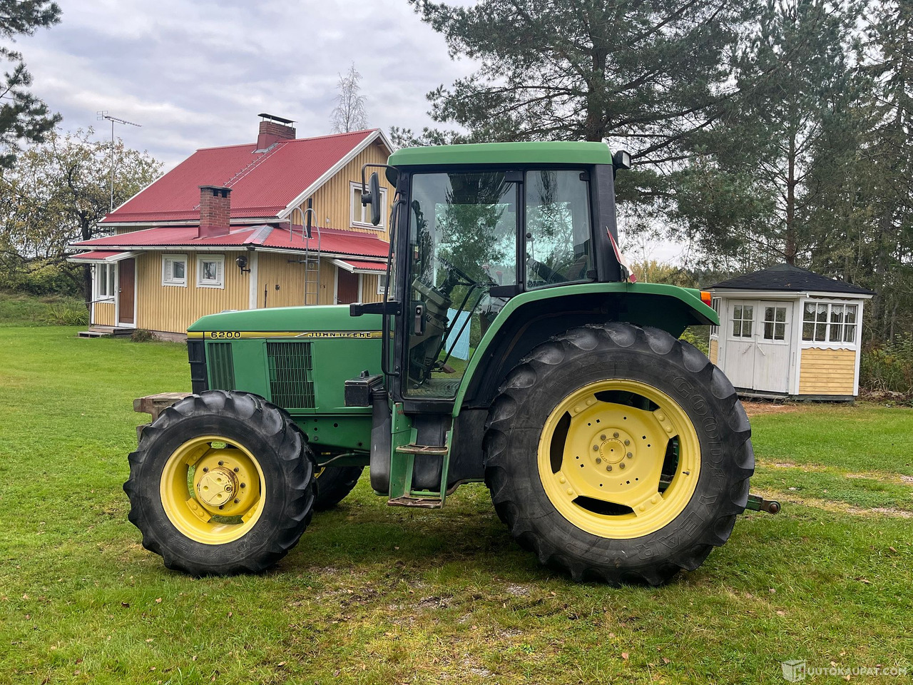 John Deere 6200-M-4X4/240, traktori, 1997, Salo - 농업용 기계 : 사진 3 John Deere 6200-M-4X4/240, traktori, 1997, Salo - 농업용 기계 : 사진 3