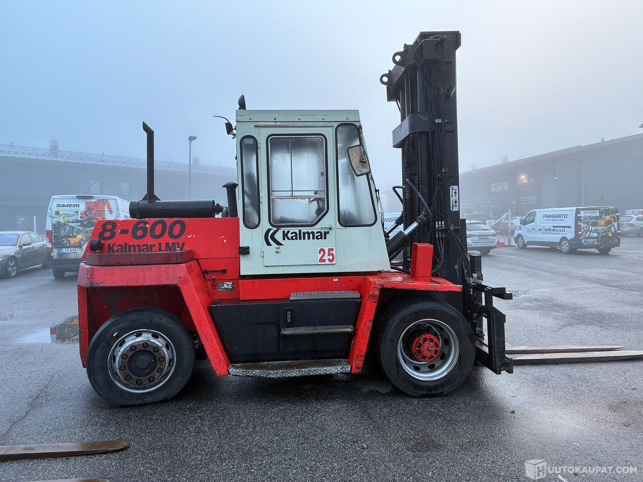 Kalmar 8-600 Trukki, Lieto - 지게차 : 사진 3 Kalmar 8-600 Trukki, Lieto - 지게차 : 사진 3