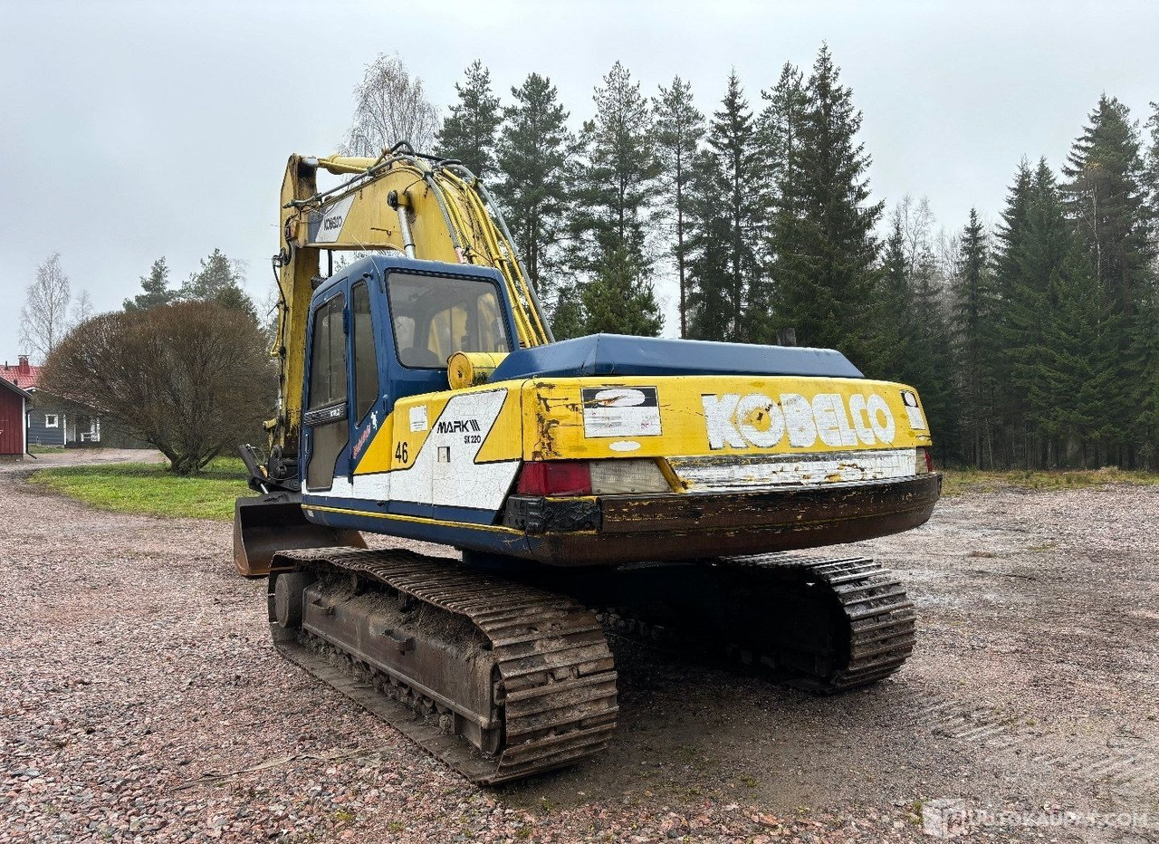 Kobelco Sk220, 1994, Kaivinkone, Askola - 크롤러 굴삭기 : 사진 3 Kobelco Sk220, 1994, Kaivinkone, Askola - 크롤러 굴삭기 : 사진 3