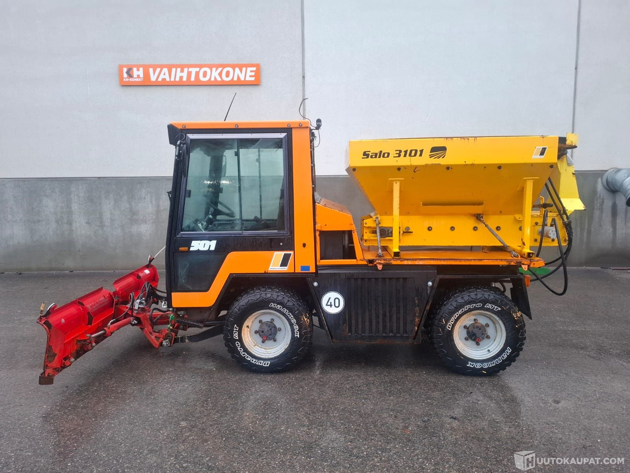 Kramer Tremo 501, 1995, Kiinteistötraktori, Sis alv 25,5%, Nurmijärvi - 제설차량 : 사진 1 Kramer Tremo 501, 1995, Kiinteistötraktori, Sis alv 25,5%, Nurmijärvi - 제설차량 : 사진 1