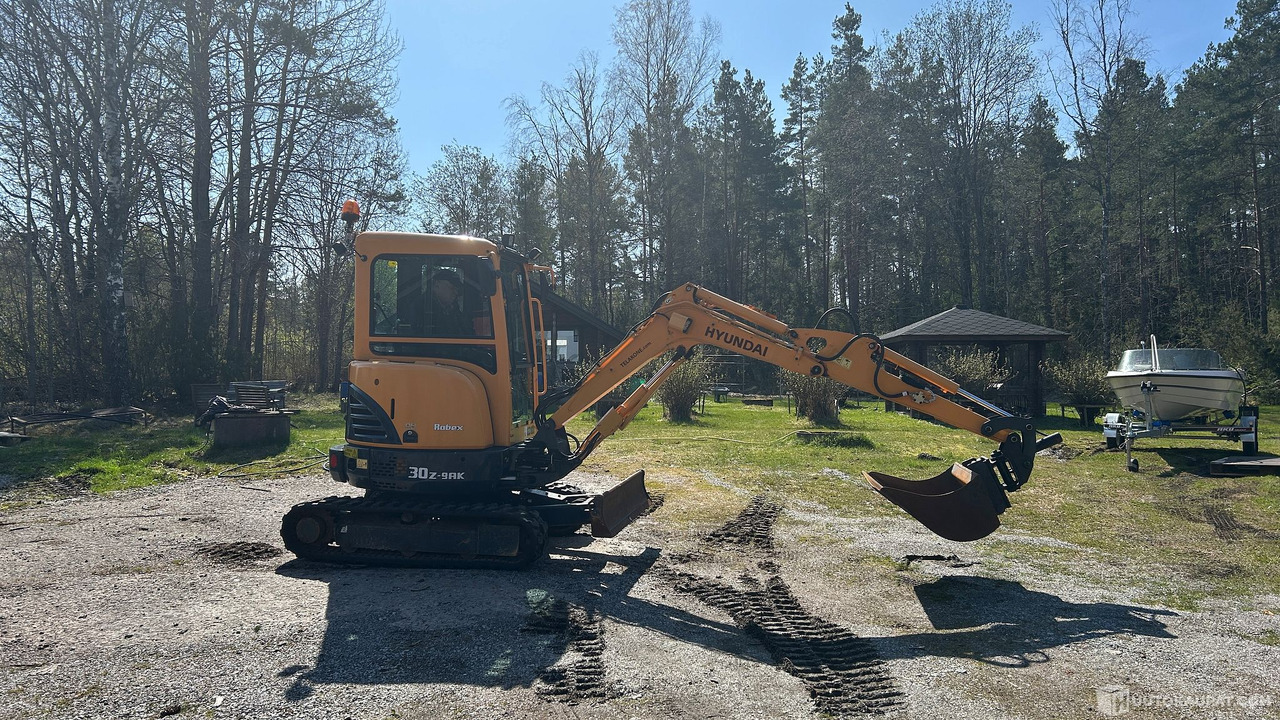 Kumitelakaivinkone Hyundai Robex 30z-9ak, vm. 2019, Eura - 미니 굴삭기 : 사진 5 Kumitelakaivinkone Hyundai Robex 30z-9ak, vm. 2019, Eura - 미니 굴삭기 : 사진 5