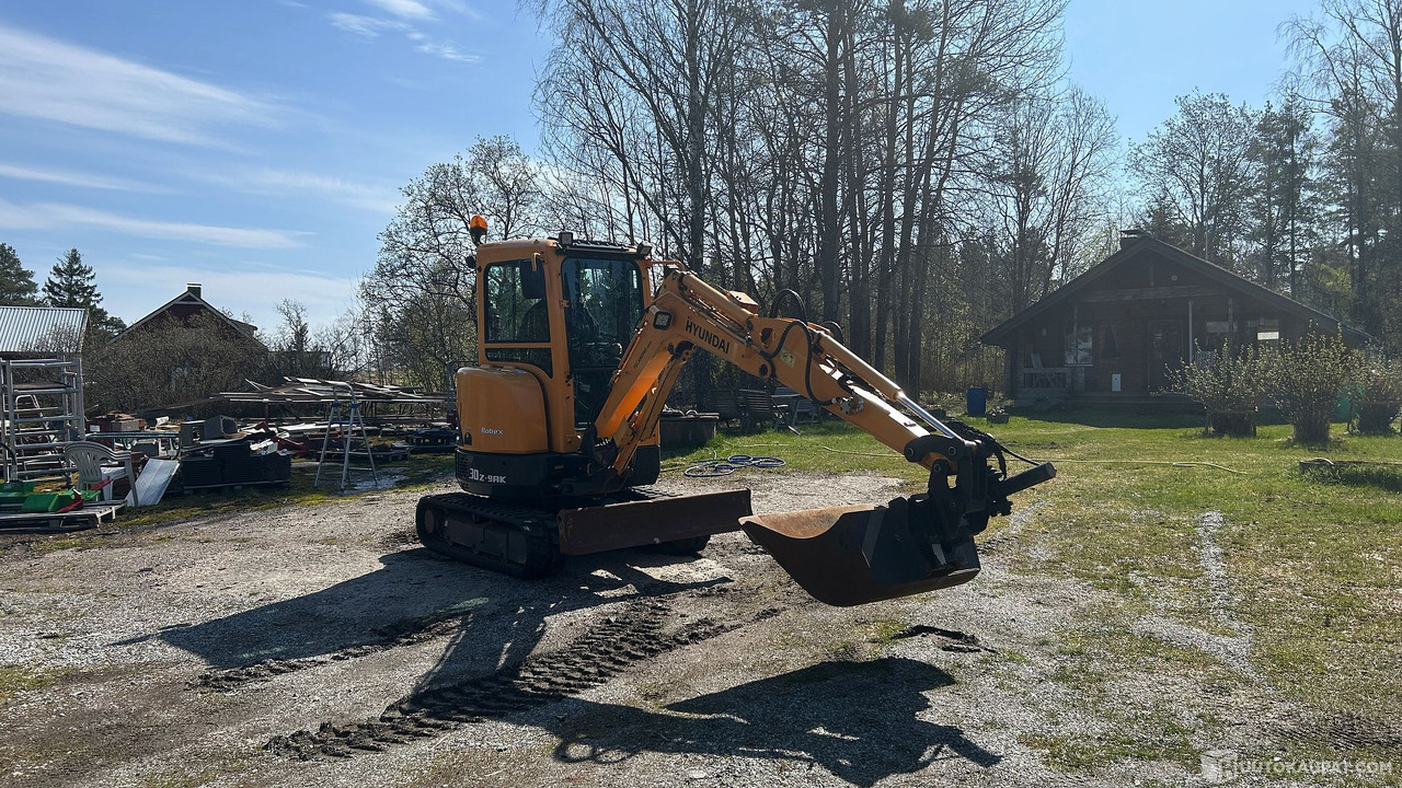 Kumitelakaivinkone Hyundai Robex 30z-9ak, vm. 2019, Eura - 미니 굴삭기 : 사진 4 Kumitelakaivinkone Hyundai Robex 30z-9ak, vm. 2019, Eura - 미니 굴삭기 : 사진 4