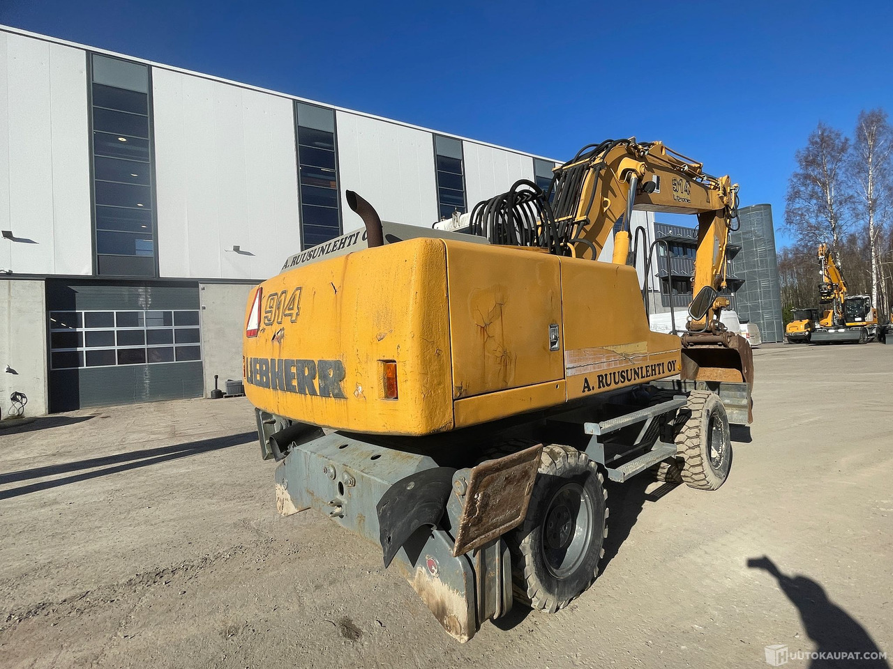 Liebherr A 914, 1998 Kaivinkone, Tuusula - 휠 굴삭기 : 사진 5 Liebherr A 914, 1998 Kaivinkone, Tuusula - 휠 굴삭기 : 사진 5