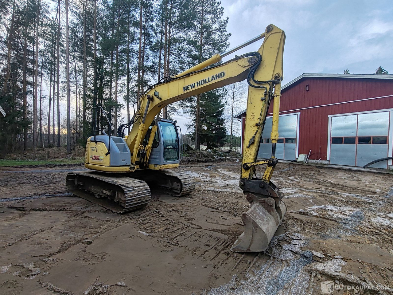 New Holland-Kobelco E135SR kaivinkone, 2006, Pedersöre - 크롤러 굴삭기 : 사진 1 New Holland-Kobelco E135SR kaivinkone, 2006, Pedersöre - 크롤러 굴삭기 : 사진 1
