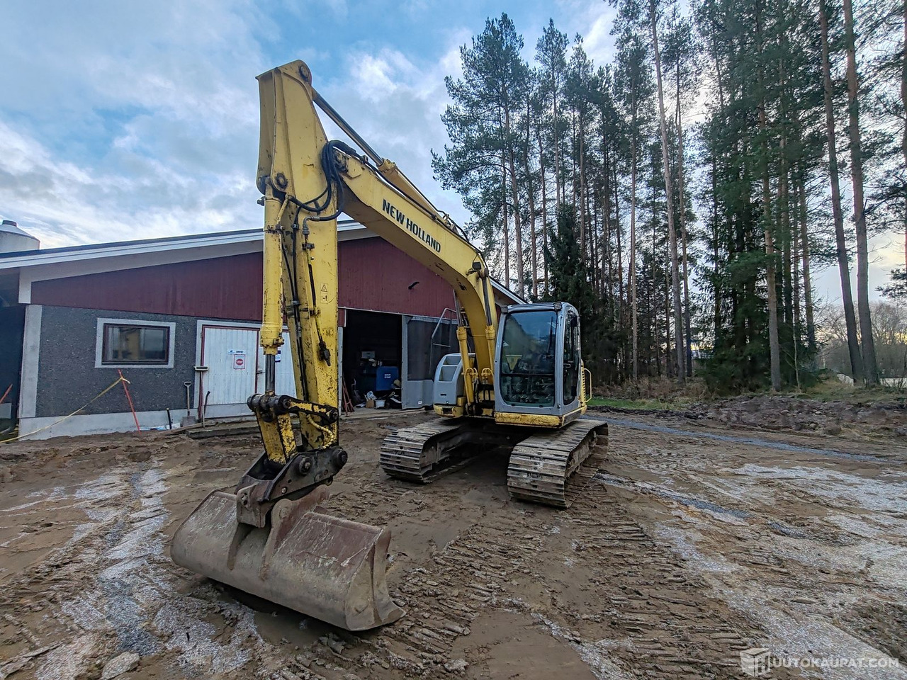 New Holland-Kobelco E135SR kaivinkone, 2006, Pedersöre - 크롤러 굴삭기 : 사진 3 New Holland-Kobelco E135SR kaivinkone, 2006, Pedersöre - 크롤러 굴삭기 : 사진 3