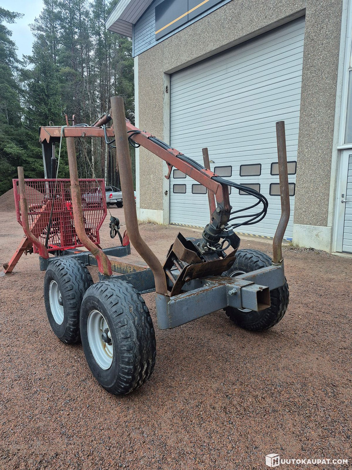 Patu 1800 loader with hydraulic pre-steering + forestry trailer, Honkajoki - 임업용 트레일러 : 사진 4 Patu 1800 loader with hydraulic pre-steering + forestry trailer, Honkajoki - 임업용 트레일러 : 사진 4