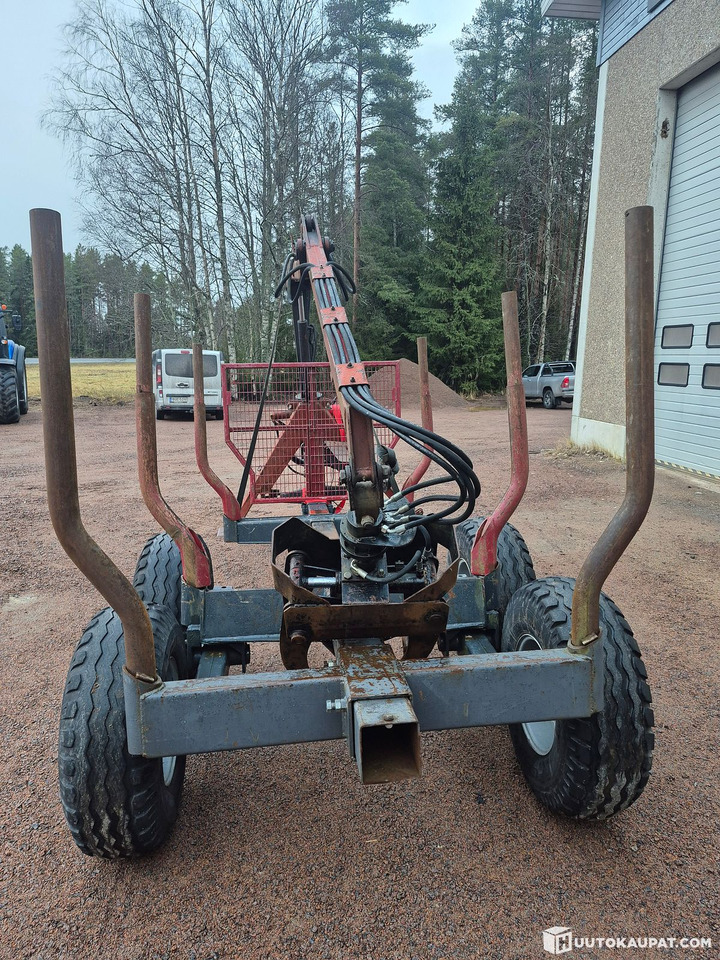 Patu 1800 loader with hydraulic pre-steering + forestry trailer, Honkajoki - 임업용 트레일러 : 사진 5 Patu 1800 loader with hydraulic pre-steering + forestry trailer, Honkajoki - 임업용 트레일러 : 사진 5