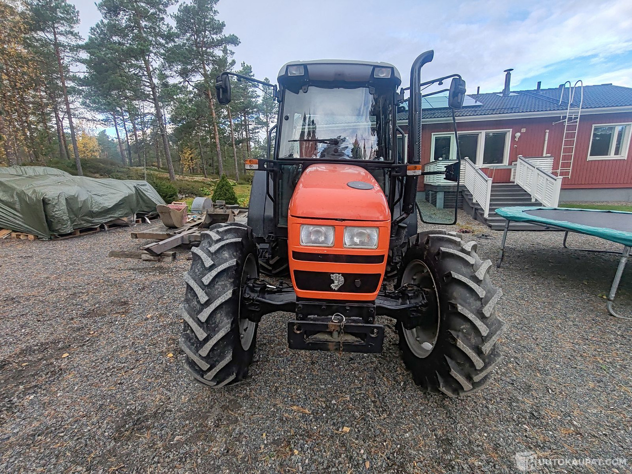 Same Dorado 86 traktori talven lumitöihin, 2005. MTK25, Uusikaupunki - 장궤형 트랙터 : 사진 4 Same Dorado 86 traktori talven lumitöihin, 2005. MTK25, Uusikaupunki - 장궤형 트랙터 : 사진 4