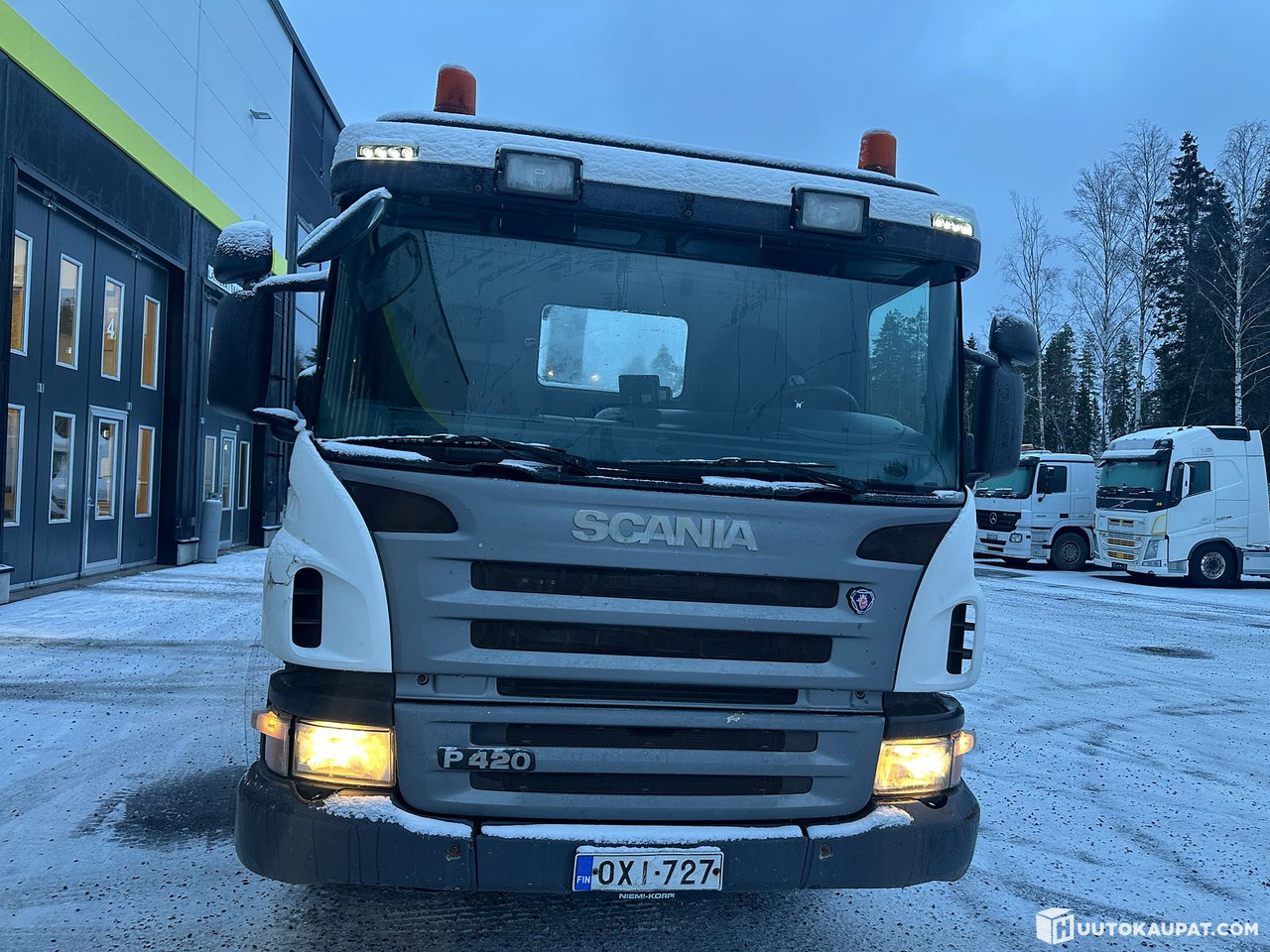 Scania P420, 2006, 1,180,000 km, Pirkkala - 후크 리프트 트럭 : 사진 5 Scania P420, 2006, 1,180,000 km, Pirkkala - 후크 리프트 트럭 : 사진 5