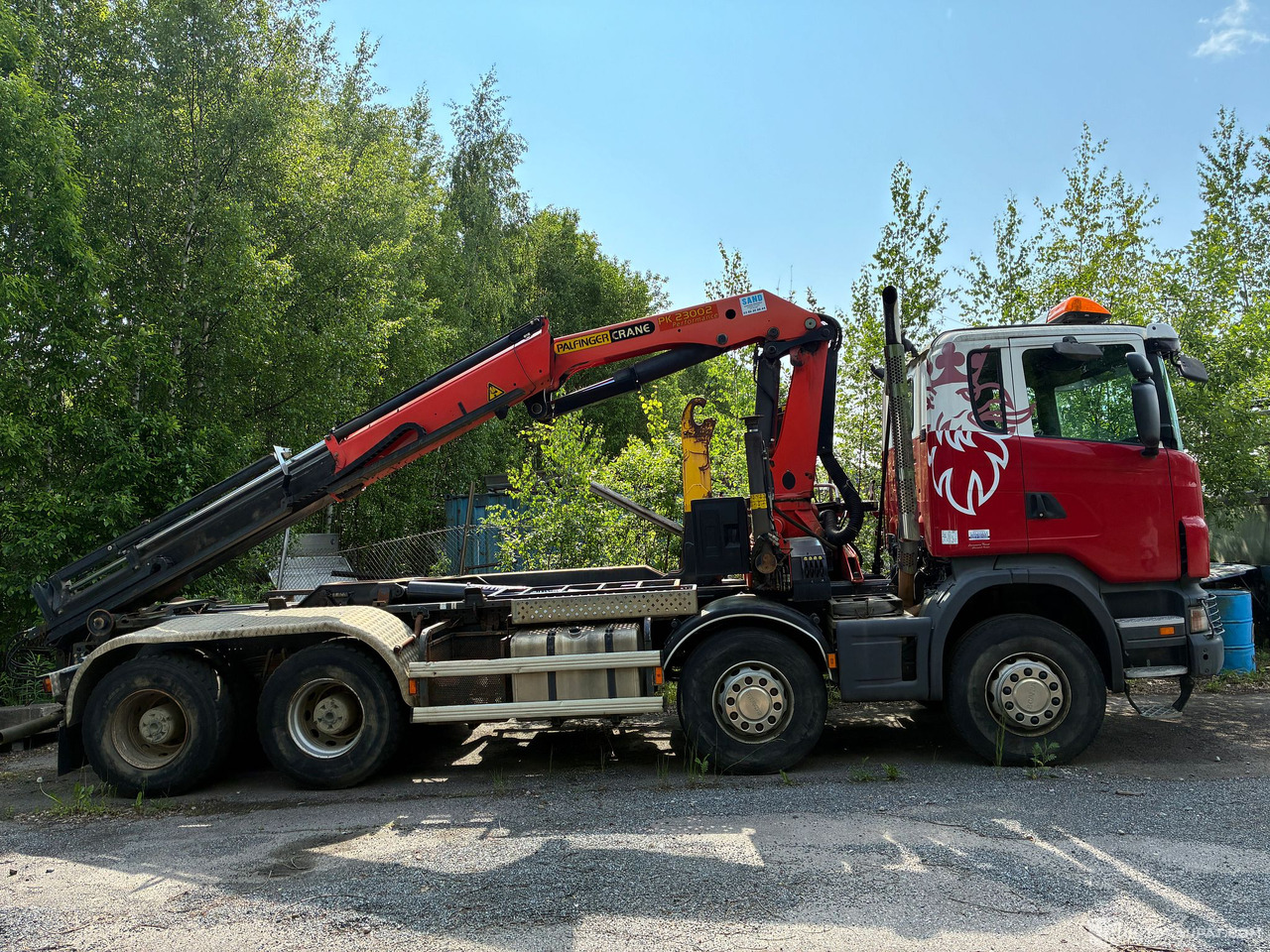 Scania R 440 8x4, 2010 Kuorma-Auto + Palfinger PK 23002 nosturi, Tampere - 트럭 : 사진 3 Scania R 440 8x4, 2010 Kuorma-Auto + Palfinger PK 23002 nosturi, Tampere - 트럭 : 사진 3
