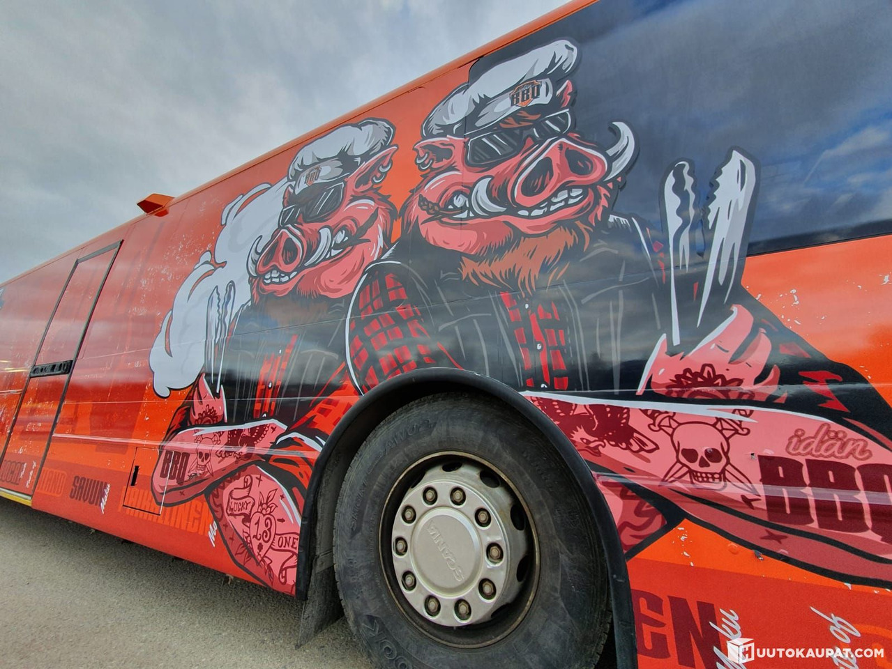 Scania Scala FOODTRUCK, built 2002, Ilomantsi - 버스, 벤딩 트럭 : 사진 5 Scania Scala FOODTRUCK, built 2002, Ilomantsi - 버스, 벤딩 트럭 : 사진 5