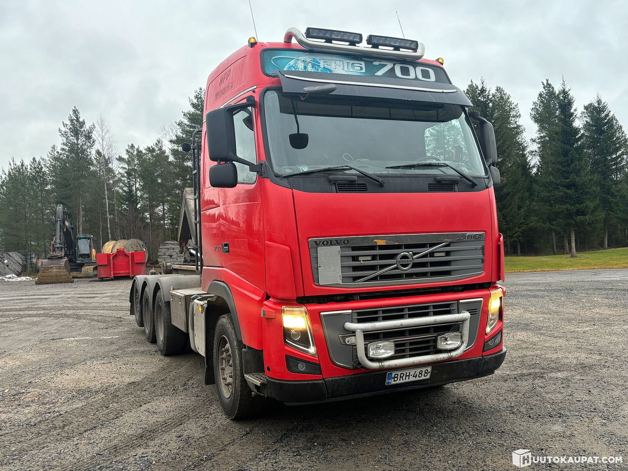 Volvo FH16 hooklift truck. 2010, Kalajoki - 후크 리프트 트럭 : 사진 3 Volvo FH16 hooklift truck. 2010, Kalajoki - 후크 리프트 트럭 : 사진 3