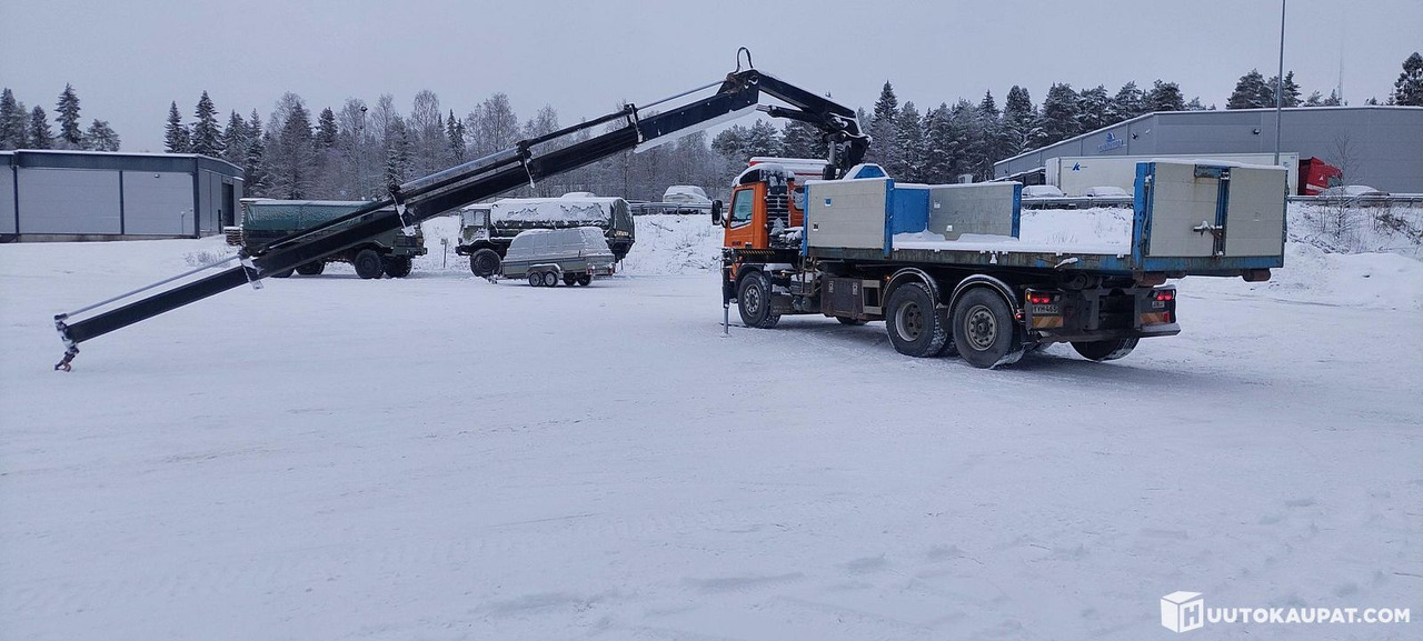 Volvo FM7, 1999, Kajaani - 드롭사이드/ 플랫베드 트럭, 크레인 트럭 : 사진 2 Volvo FM7, 1999, Kajaani - 드롭사이드/ 플랫베드 트럭, 크레인 트럭 : 사진 2