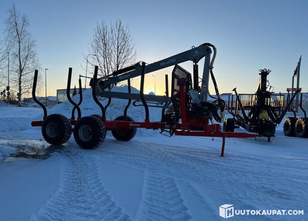 Weimer WE 6700 WE 10 forestry trailer package, 2016, Ylivieska - 임업용 트레일러 : 사진 2 Weimer WE 6700 WE 10 forestry trailer package, 2016, Ylivieska - 임업용 트레일러 : 사진 2