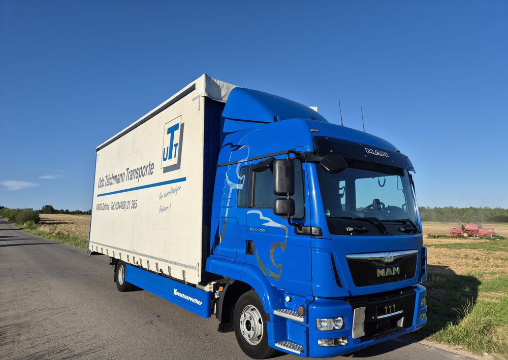 MAN TGL 12.250 cena za ZESTAW TANDEM UNIKAT przebieg z Niemiec MANUAL HAK / EURO 6 / przyczepa zestaw jumbo / opony 80% - 커튼사이더 트럭 : 사진 3 MAN TGL 12.250 cena za ZESTAW TANDEM UNIKAT przebieg z Niemiec MANUAL HAK / EURO 6 / przyczepa zestaw jumbo / opony 80% - 커튼사이더 트럭 : 사진 3