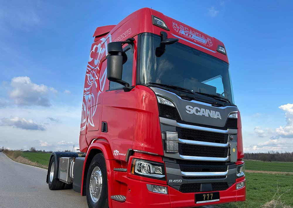 Scania R450 FULL ADR RETARDER ALUFELGI z Niemiec od jedynego właściciela ! HYDRAULIKA spod beczki spożywczej ! / do wywrotu ruchomej podłogi beczki TOP TOP TOP OKAZJA - 트랙터 유닛 : 사진 2 Scania R450 FULL ADR RETARDER ALUFELGI z Niemiec od jedynego właściciela ! HYDRAULIKA spod beczki spożywczej ! / do wywrotu ruchomej podłogi beczki TOP TOP TOP OKAZJA - 트랙터 유닛 : 사진 2