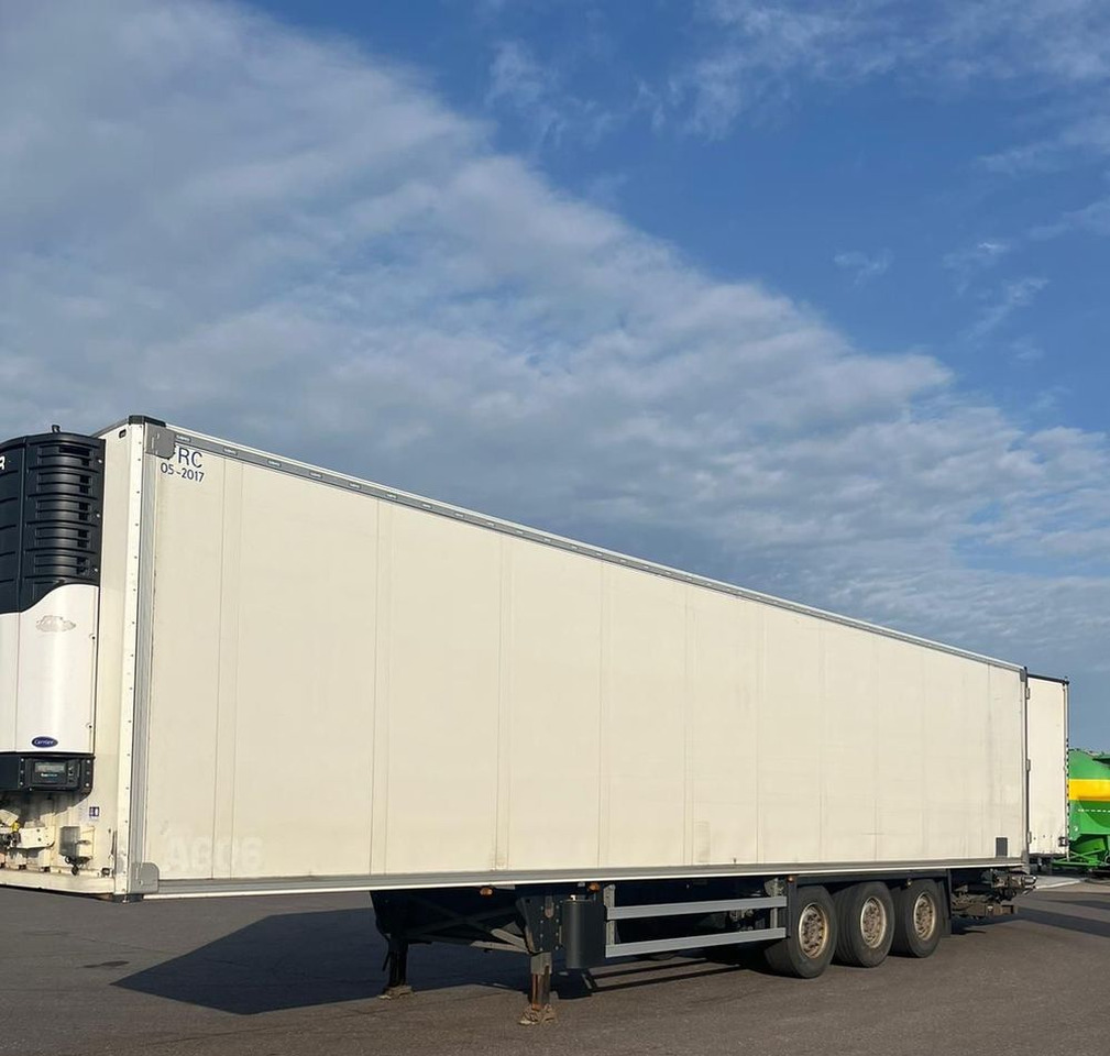 Schmitz Cargobull CARRIER MAXIMA 1300 / WINDA / DOPPEL STOCK / ŚCIANA GRODZIOWA / BELKI / PODNOSZONA OŚ / z Niemiec / TOP STAN 2011/ CARRIER CHŁODNIA CHLODNIA LODÓWKA PODWÓJNY ZAŁADUNEK PIĘTROWA - 냉동 세미 트레일러 : 사진 2 Schmitz Cargobull CARRIER MAXIMA 1300 / WINDA / DOPPEL STOCK / ŚCIANA GRODZIOWA / BELKI / PODNOSZONA OŚ / z Niemiec / TOP STAN 2011/ CARRIER CHŁODNIA CHLODNIA LODÓWKA PODWÓJNY ZAŁADUNEK PIĘTROWA - 냉동 세미 트레일러 : 사진 2