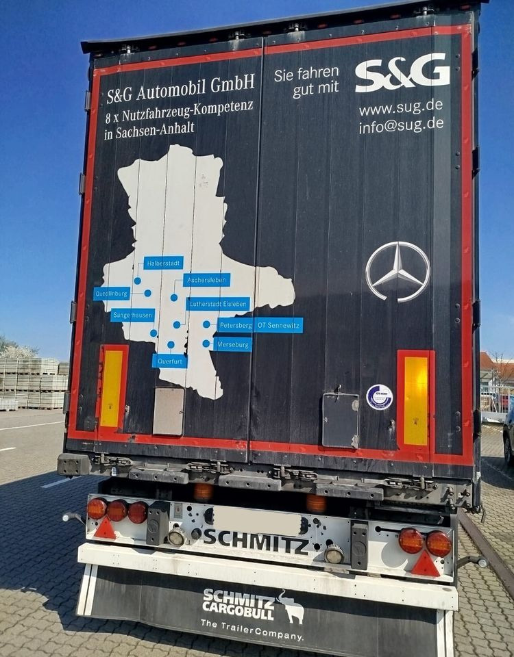 Schmitz Cargobull Standard 2016 z Niemiec ALUFELGI czarna lub srebrna / OŚ PODNOSZONA / ładne opony / od pierwszego właściciela / PALECIARA / OKAZJA - 커튼사이더 세미 트레일러 : 사진 3 Schmitz Cargobull Standard 2016 z Niemiec ALUFELGI czarna lub srebrna / OŚ PODNOSZONA / ładne opony / od pierwszego właściciela / PALECIARA / OKAZJA - 커튼사이더 세미 트레일러 : 사진 3