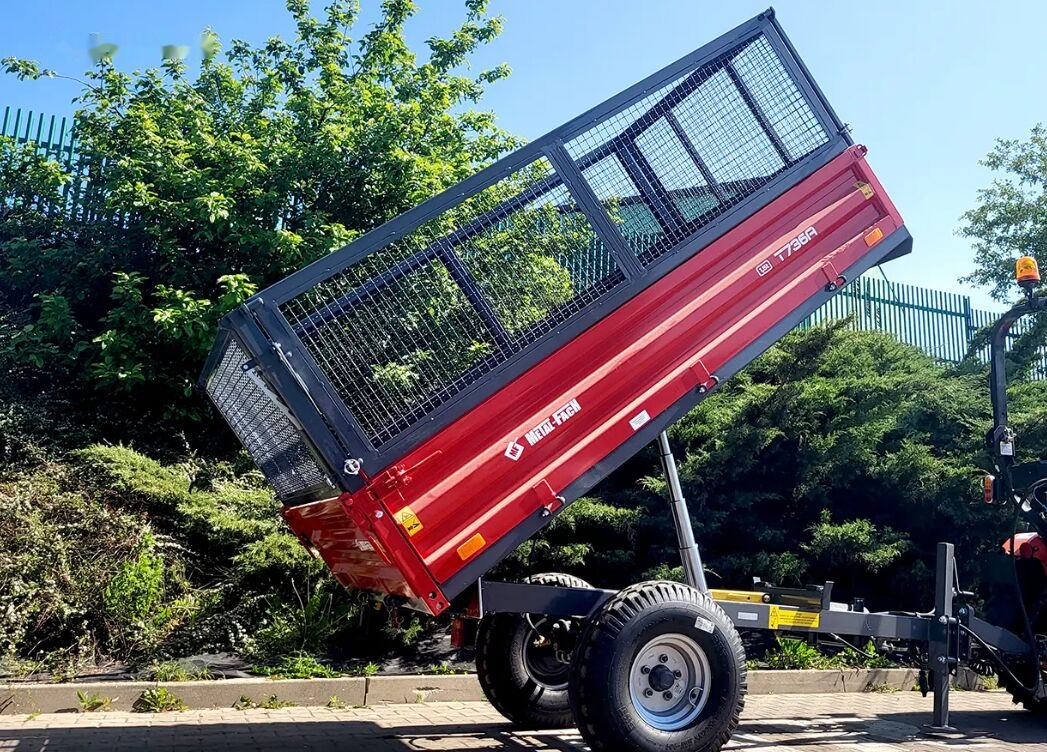 Metal-Fach T736A/1 - 1,5t - 농장 티핑 트레일러/ 덤프 : 사진 1 Metal-Fach T736A/1 - 1,5t - 농장 티핑 트레일러/ 덤프 : 사진 1