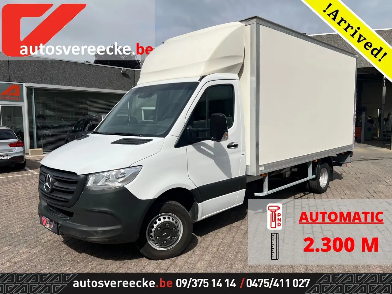 Mercedes-Benz Sprinter 515 KAST+LIFT + SPOILER (35.250ex) 2.300M - 박스 밴 : 사진 1 Mercedes-Benz Sprinter 515 KAST+LIFT + SPOILER (35.250ex) 2.300M - 박스 밴 : 사진 1