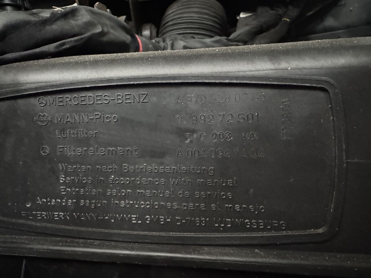 Mercedes-Benz Atego III A9705280705 Mercedes-Benz Atego III - 공기 필터 트럭 용 : 사진 3 Mercedes-Benz Atego III A9705280705 Mercedes-Benz Atego III - 공기 필터 트럭 용 : 사진 3