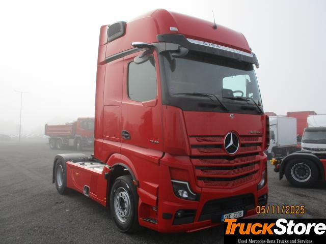 Mercedes-Benz Actros 1848 LS - 트랙터 유닛 : 사진 2 Mercedes-Benz Actros 1848 LS - 트랙터 유닛 : 사진 2