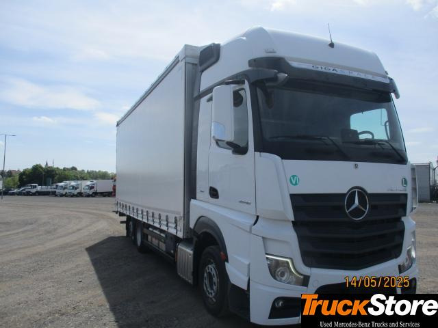Mercedes-Benz Actros 2548 - 커튼사이더 트럭 : 사진 3 Mercedes-Benz Actros 2548 - 커튼사이더 트럭 : 사진 3