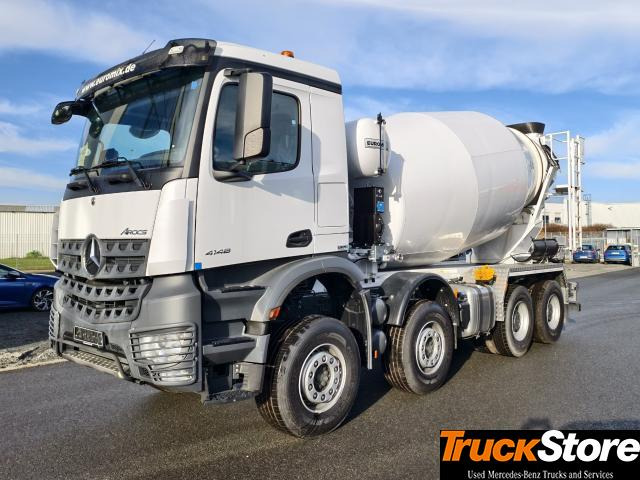 Mercedes-Benz Arocs 4148 B - 콘크리트 믹서 트럭 : 사진 1 Mercedes-Benz Arocs 4148 B - 콘크리트 믹서 트럭 : 사진 1