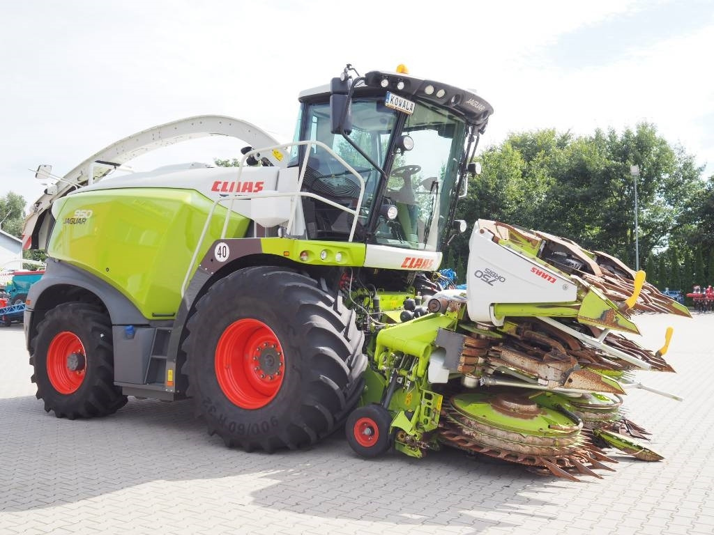 Claas Jaguar 950 4WD + Orbis 750 - 견인식 목초수확기 : 사진 4 Claas Jaguar 950 4WD + Orbis 750 - 견인식 목초수확기 : 사진 4