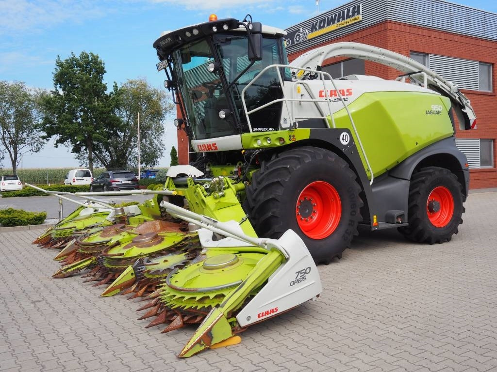 Claas Jaguar 950 4WD + Orbis 750 - 견인식 목초수확기 : 사진 5 Claas Jaguar 950 4WD + Orbis 750 - 견인식 목초수확기 : 사진 5