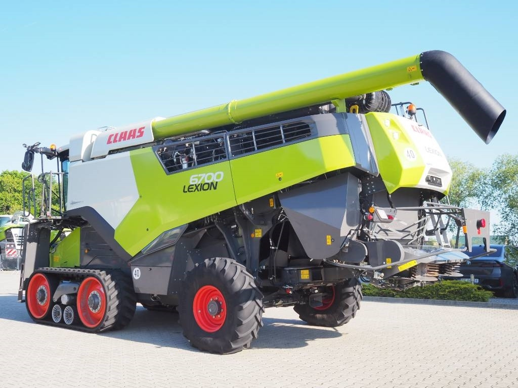 Claas Lexion 6700TT GPS + V770 - 목초수확기 : 사진 2 Claas Lexion 6700TT GPS + V770 - 목초수확기 : 사진 2
