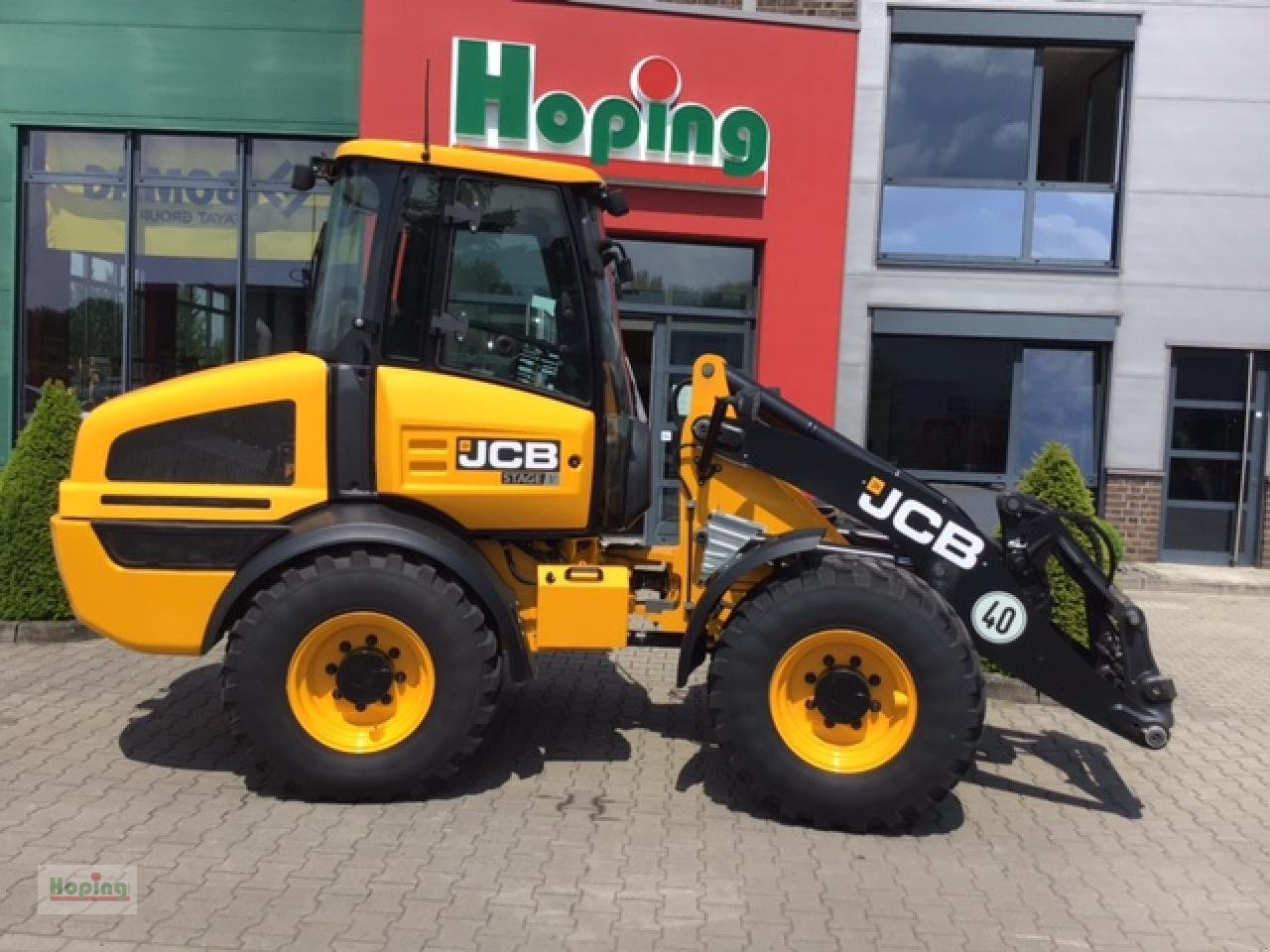 JCB 409 (40 km/h) - 휠 로더 : 사진 1 JCB 409 (40 km/h) - 휠 로더 : 사진 1