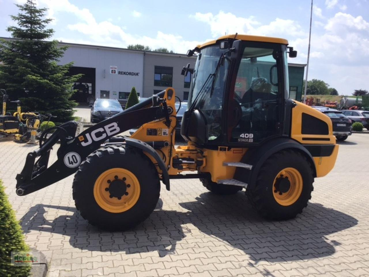 JCB 409 (40 km/h) - 휠 로더 : 사진 4 JCB 409 (40 km/h) - 휠 로더 : 사진 4