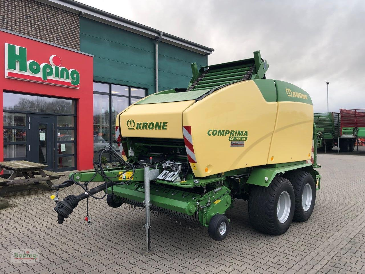 Krone Comprima CF 155 XC - 원형 베일러 : 사진 2 Krone Comprima CF 155 XC - 원형 베일러 : 사진 2