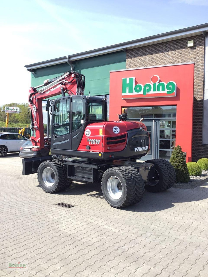 Yanmar B110W - 휠 굴삭기 : 사진 2 Yanmar B110W - 휠 굴삭기 : 사진 2