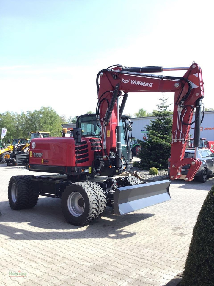 Yanmar B110W - 휠 굴삭기 : 사진 3 Yanmar B110W - 휠 굴삭기 : 사진 3