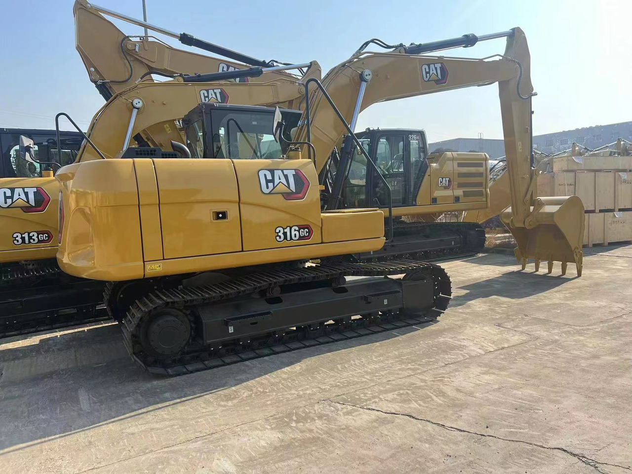 CATERPILLAR 316GC - 크롤러 굴삭기 : 사진 2 CATERPILLAR 316GC - 크롤러 굴삭기 : 사진 2