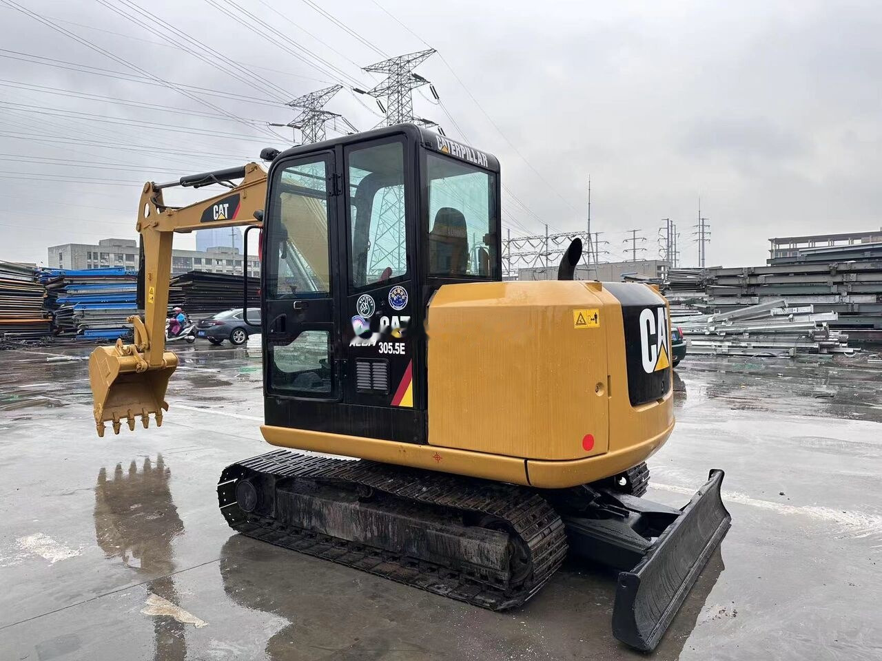 Caterpillar 305.5E - 미니 굴삭기 : 사진 1 Caterpillar 305.5E - 미니 굴삭기 : 사진 1