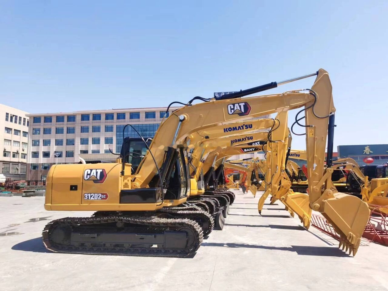 크롤러 굴삭기 Caterpillar 312D2GC : 사진 8