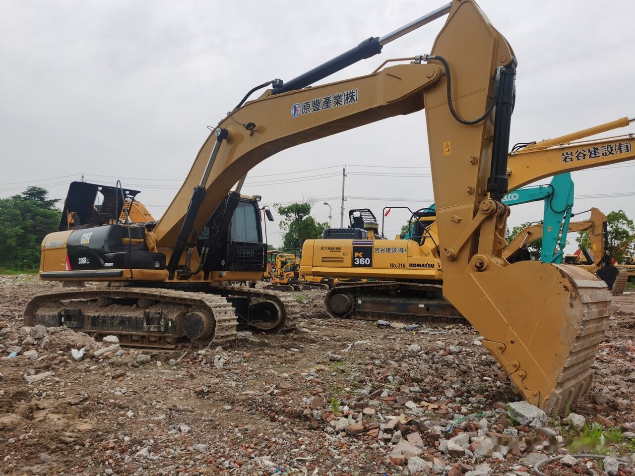 Caterpillar 336D2L - 크롤러 굴삭기 : 사진 3 Caterpillar 336D2L - 크롤러 굴삭기 : 사진 3