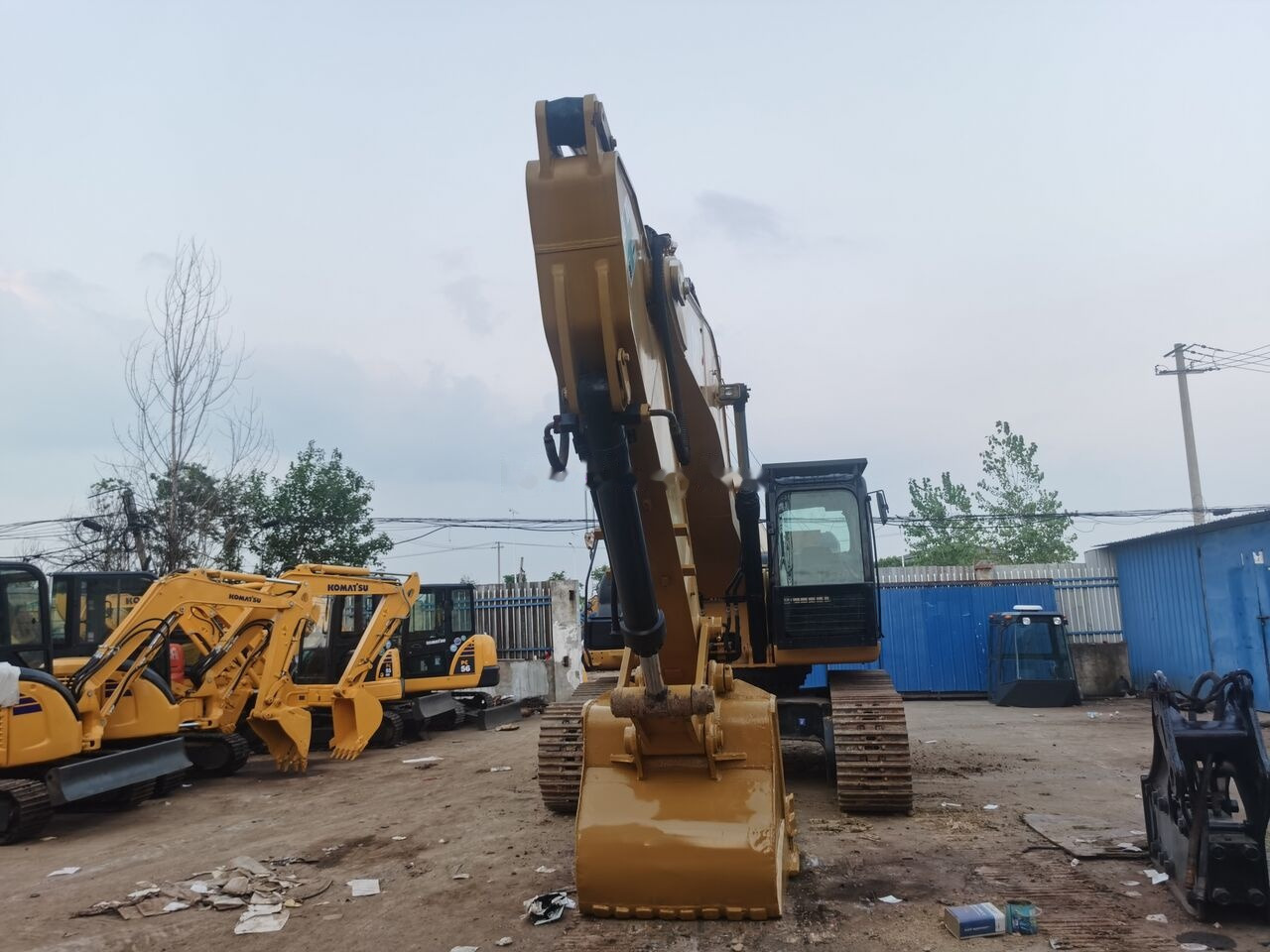 크롤러 굴삭기 Caterpillar 340D : 사진 7