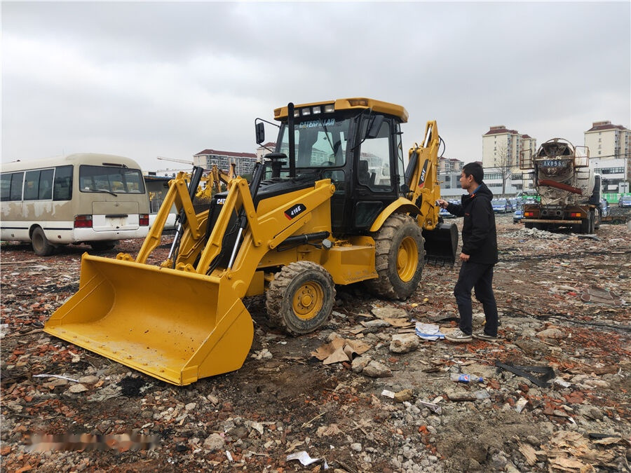 백호 로더 Caterpillar 416E : 사진 8 백호 로더 Caterpillar 416E : 사진 8