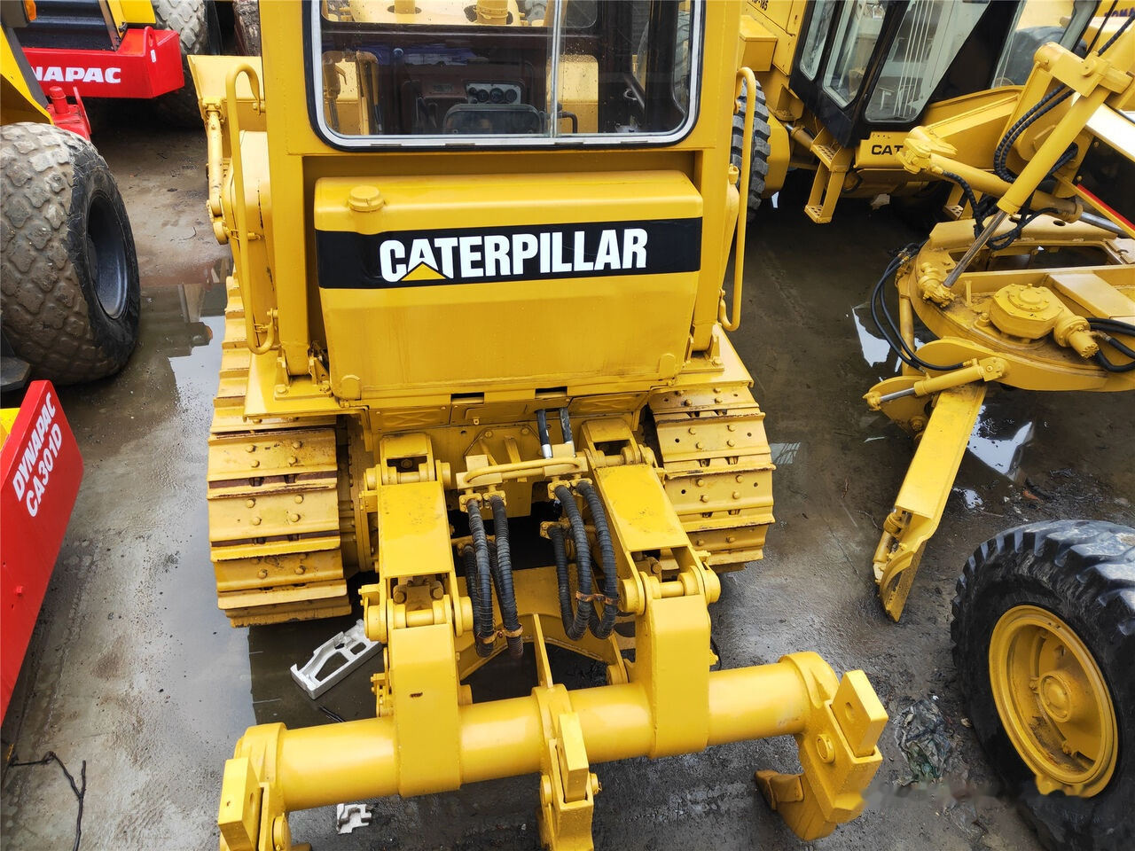 Caterpillar D6D - 불도저 : 사진 1 Caterpillar D6D - 불도저 : 사진 1