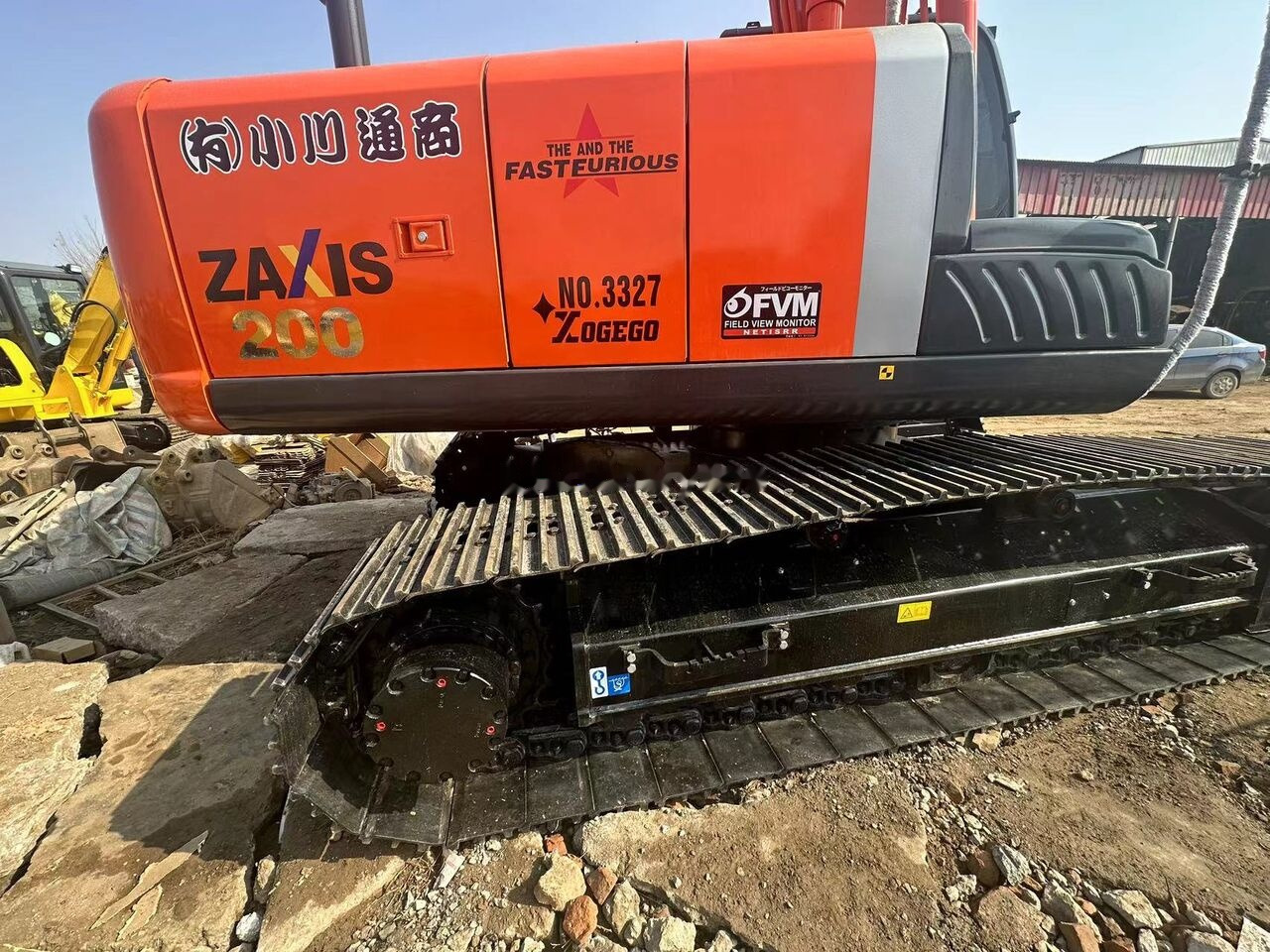 Hitachi ZX200 - 크롤러 굴삭기 : 사진 5 Hitachi ZX200 - 크롤러 굴삭기 : 사진 5