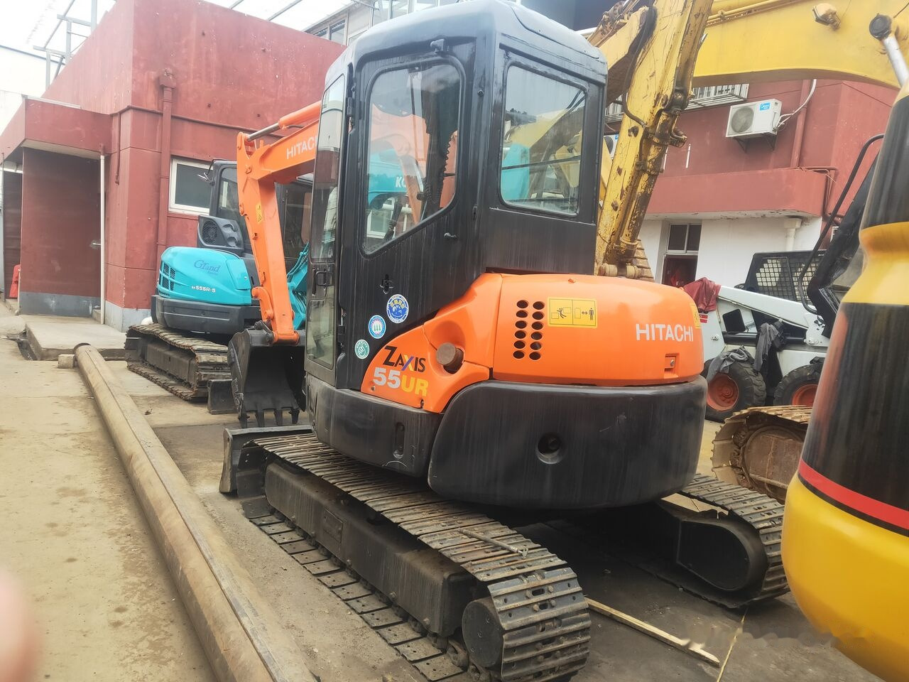 Hitachi ZX55 - 미니 굴삭기 : 사진 2 Hitachi ZX55 - 미니 굴삭기 : 사진 2