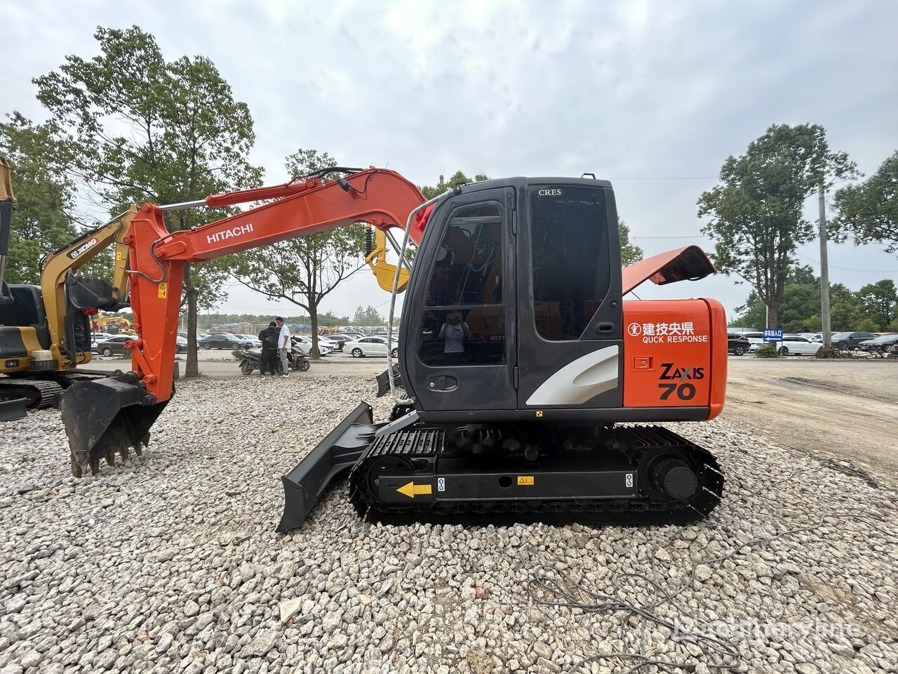 Hitachi ZX70 - 크롤러 굴삭기 : 사진 1 Hitachi ZX70 - 크롤러 굴삭기 : 사진 1