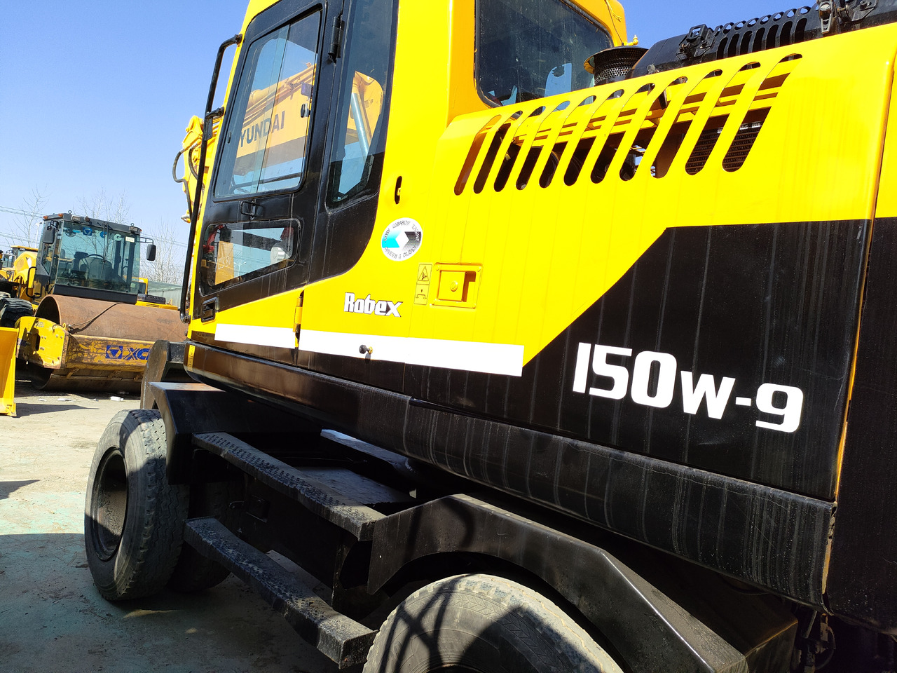 Hyundai R150W-9 - 휠 굴삭기 : 사진 5 Hyundai R150W-9 - 휠 굴삭기 : 사진 5