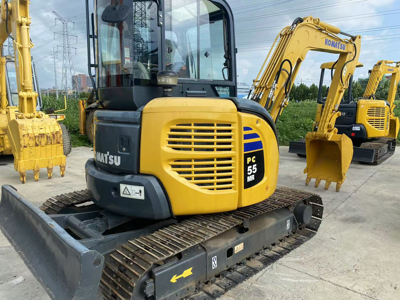 KOMATSU PC55MR - 미니 굴삭기 : 사진 2 KOMATSU PC55MR - 미니 굴삭기 : 사진 2