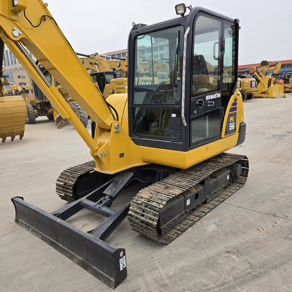 KOMATSU PC56-7 - 미니 굴삭기 : 사진 4 KOMATSU PC56-7 - 미니 굴삭기 : 사진 4